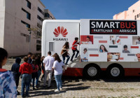 Huawei SmartBus promove educação e responsabilidade digital nas escolas portuguesas