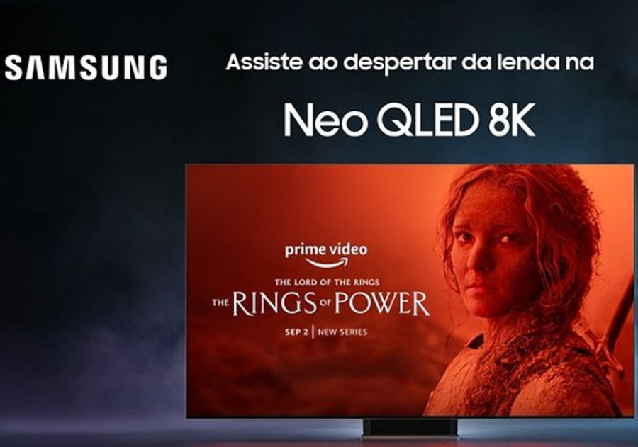 Samsung e Prime Video trazem 'O Senhor dos Anéis: Os Anéis de Poder' em 8K