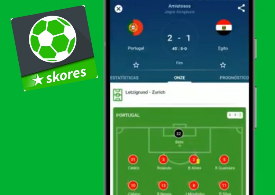 App Skores: Qualquer jogo e qualquer desporto nas suas mãos